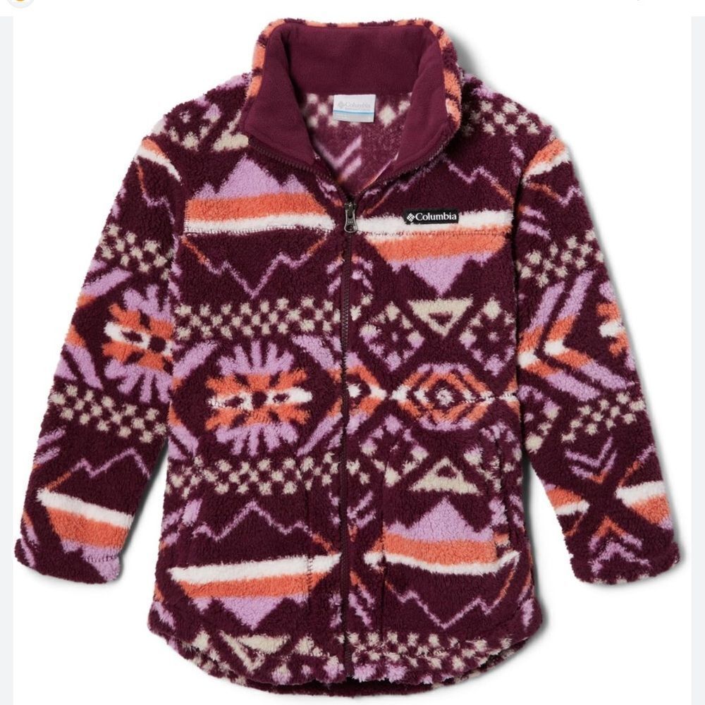Columbia Kids' Patterned Fleece Jacket - NWT